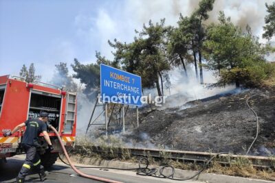 Φωτιά στο Σέιχ Σου