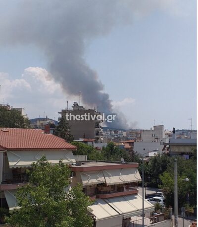 Φωτιά στο Σέιχ Σου