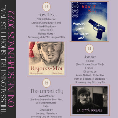 2ο Thessaloniki Free Short Festival - Online προβολές