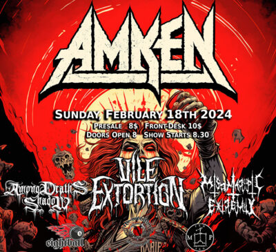 Amken - Vile Extortion - Among Death's Shadow - Misanthropic Extremity