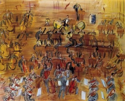 Raoul Dufy – Orchestra, 1942, Bridgestone Museum of Art Tokyo
