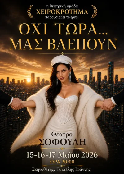 Όχι τώρα... μας βλέπουν