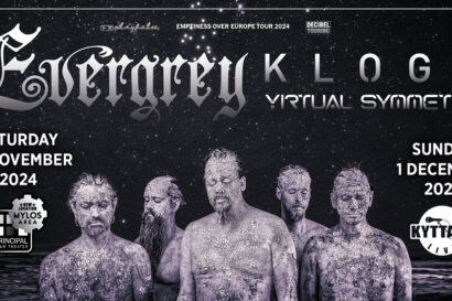Evergrey (Sweden)- Klogr (Italy / U.S.A.) – Virtual Symmetry (Italy / Switzerland)