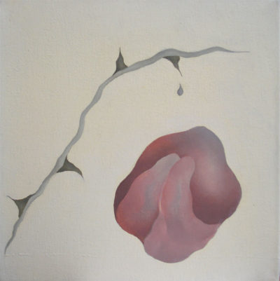 “From expansion to contraction”, oil on canvas